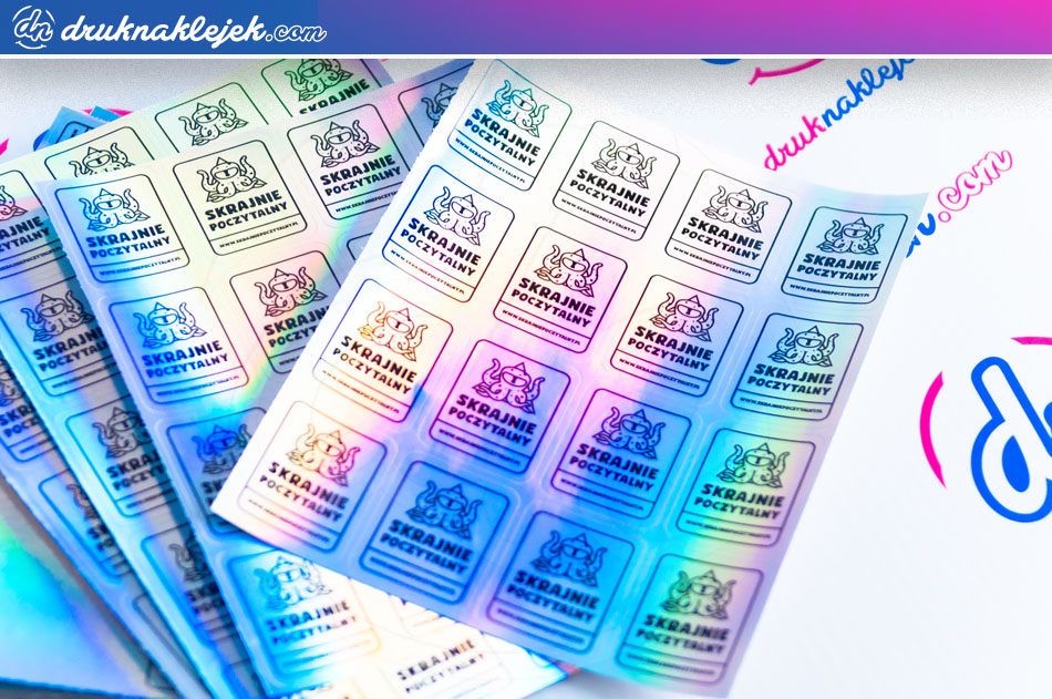 Naklejki holograficzne produkcja