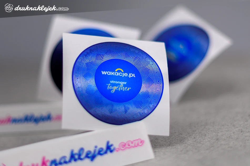 Naklejki wakacje pl chrom UV