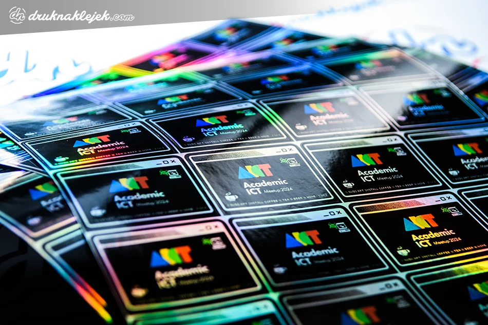 Producent naklejek holograficznych